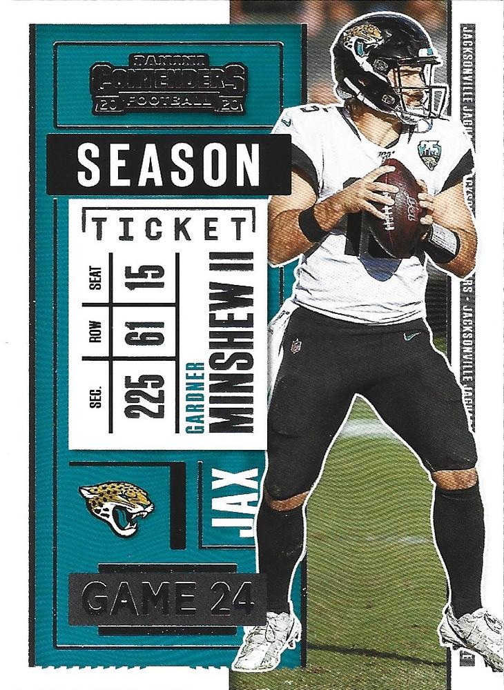 Gardner Minshew II #49 | 2020 Panini Contenders |  | NFL Football