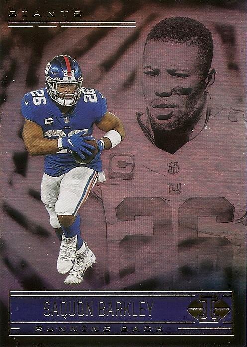Saquon Barkley #49 New York Giants | 2021 Panini Illusions | NFL Football