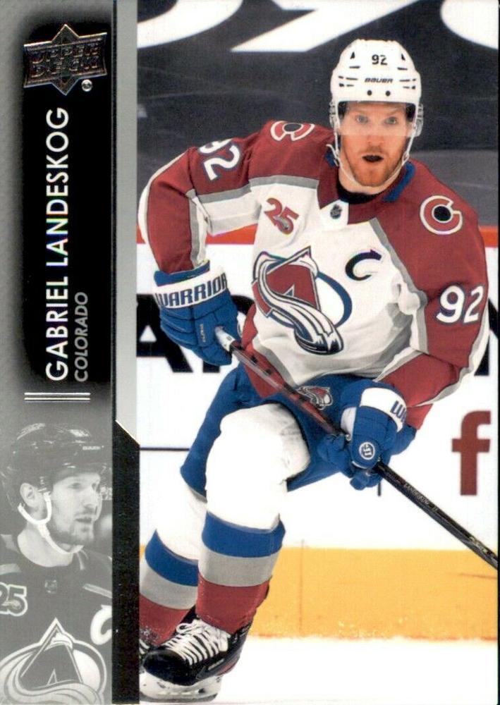 Gabriel Landeskog #49 Colorado Avalanche | 2021-22 Upper Deck