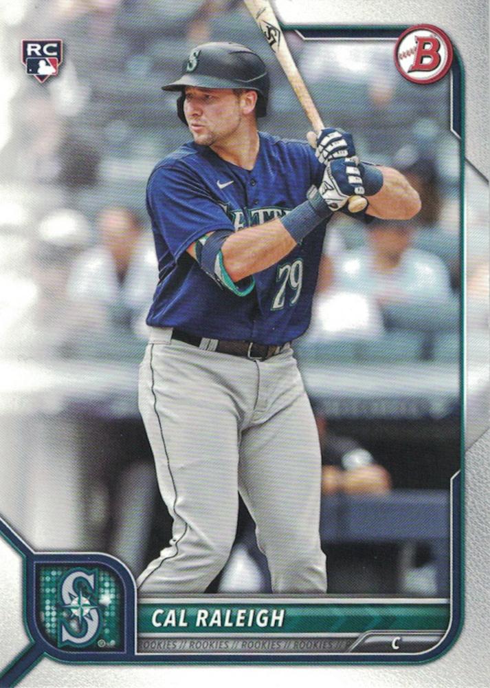 Cal Raleigh #49 Seattle Mariners | 2022 Bowman