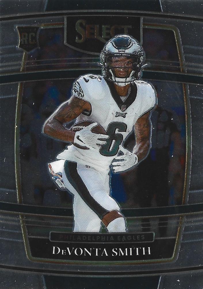 DeVonta Smith #49 Philadelphia Eagles | 2021 Panini Select |  | NFL Football