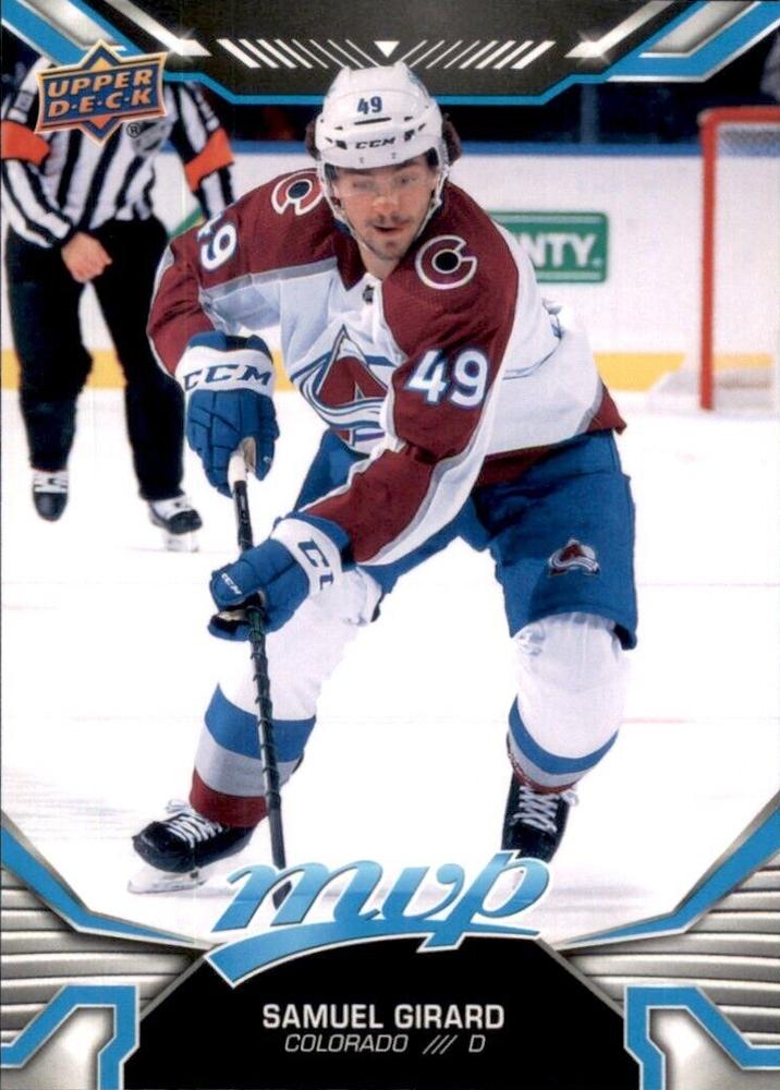Samuel Girard #49 Colorado Avalanche | 2022-23 Upper Deck MVP