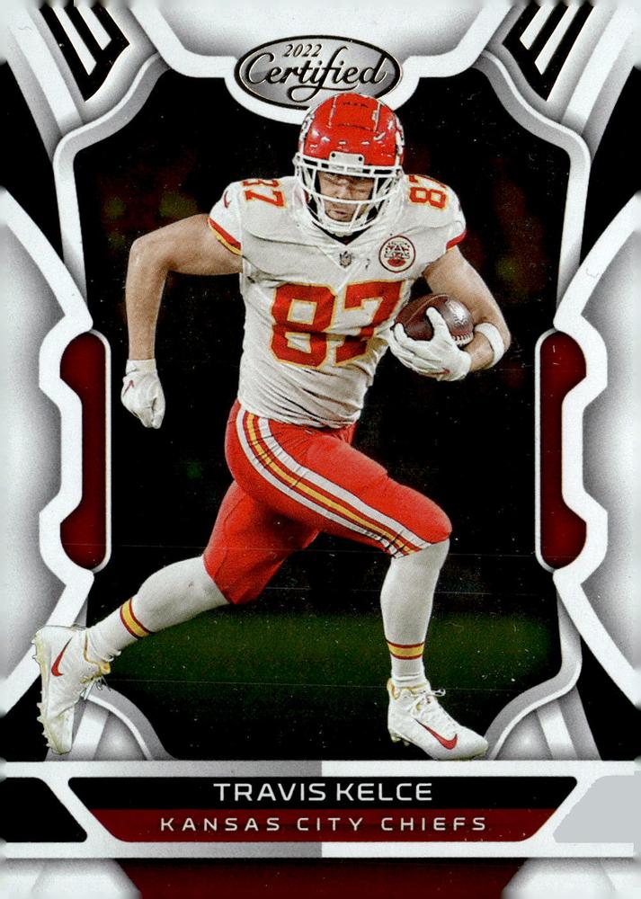 Travis Kelce #49 Kansas City Chiefs | 2022 Panini Certified | NFL Football