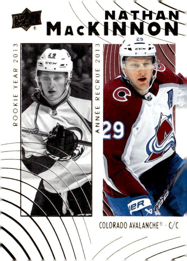 Nathan MacKinnon #49 Colorado Avalanche | 2024-25 Upper Deck Tim Hortons Retrospective Rookies