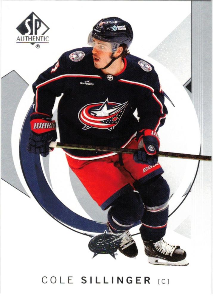 Cole Sillinger #49 Columbus Blue Jackets | 2024-25 SP Authentic