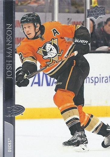 Josh Manson #4 Anaheim Ducks | 2020-21 Upper Deck