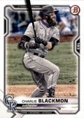 Charlie Blackmon #4 Colorado Rockies | 2021 Bowman