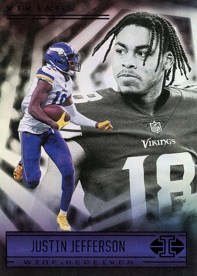 Justin Jefferson #4 Minnesota Vikings | 2021 Panini Illusions | NFL Football