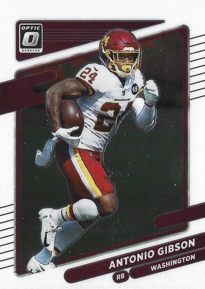 Antonio Gibson #4 Washington Football Team | 2021 Donruss Optic | NFL Football