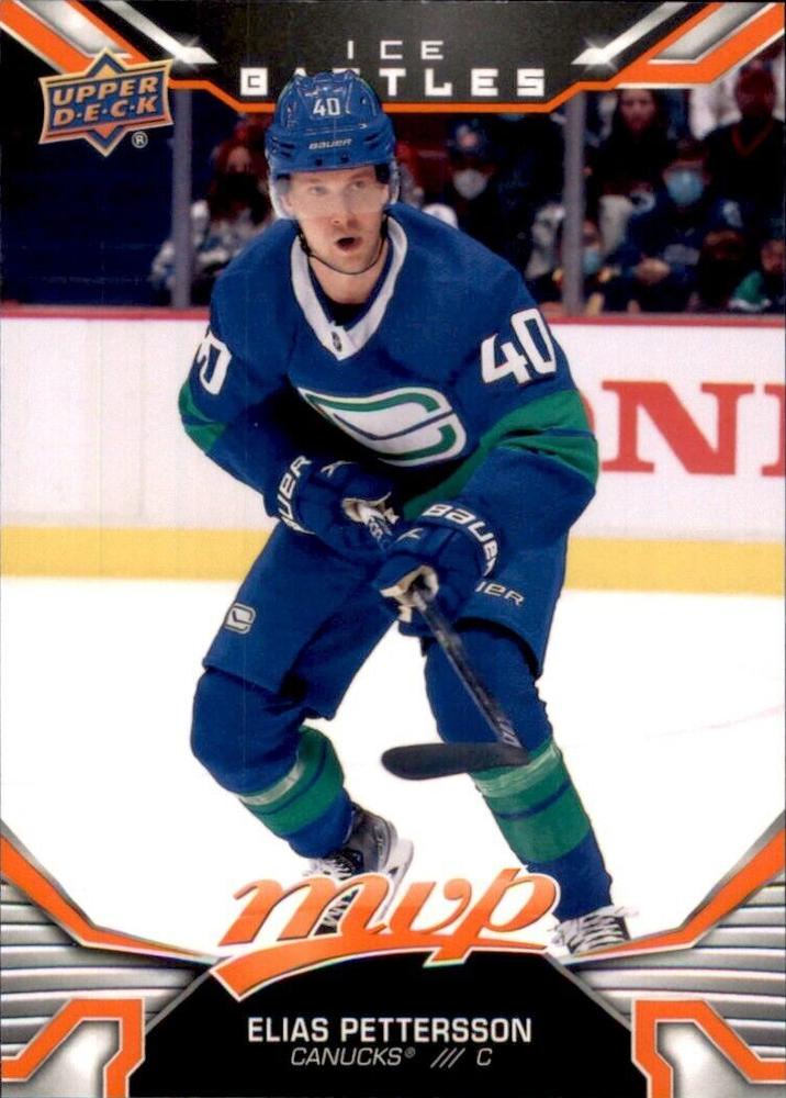 Elias Pettersson #4 Vancouver Canucks | 2022-23 Upper Deck MVP Ice Battles