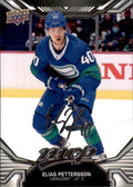 Elias Pettersson #4 Vancouver Canucks | 2022-23 Upper Deck MVP Silver Script