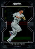 Trevor Story #4 Colorado Rockies | 2022 Panini Prizm