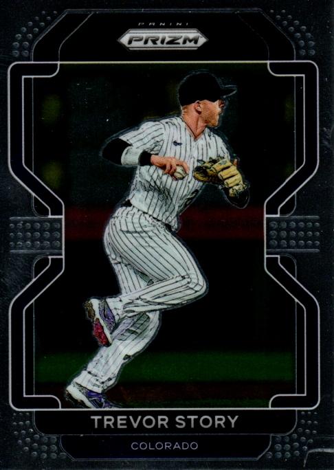 Trevor Story #4 Colorado Rockies | 2022 Panini Prizm