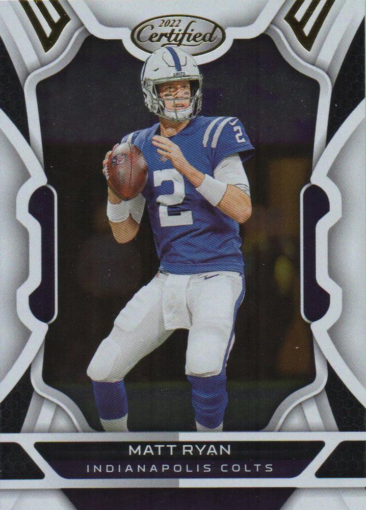 Matt Ryan #4 Indianapolis Colts | 2022 Panini Certified | NFL Football