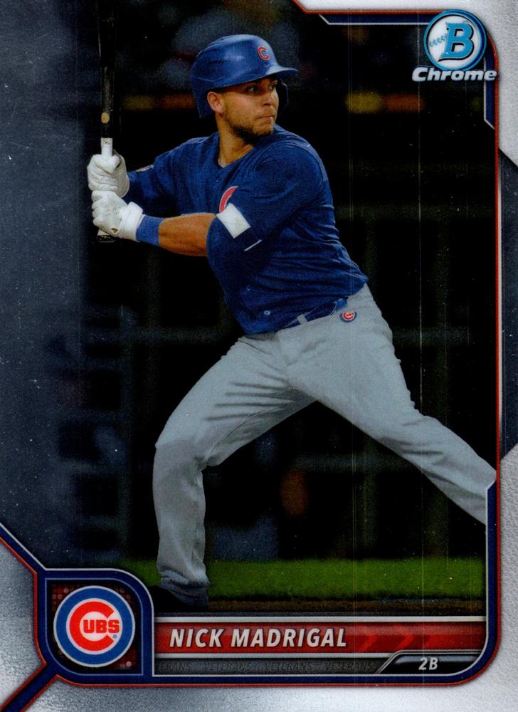 Nick Madrigal #4 Chicago Cubs | 2022 Bowman Chrome