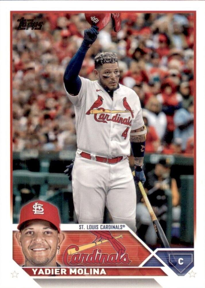 Yadier Molina #4 St. Louis Cardinals | 2023 Topps