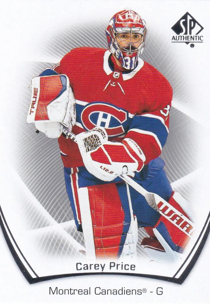 Carey Price #4 Montreal Canadiens | 2021-22 SP Authentic