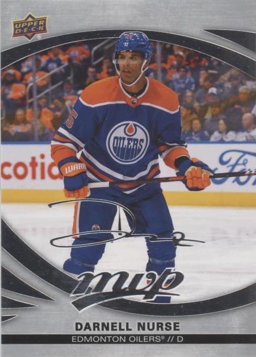 Darnell Nurse #4 Edmonton Oilers | 2023-24 Upper Deck MVP Silver Script