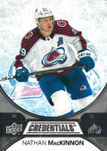Nathan MacKinnon #4 Colorado Avalanche | 2021-22 Upper Deck Credentials