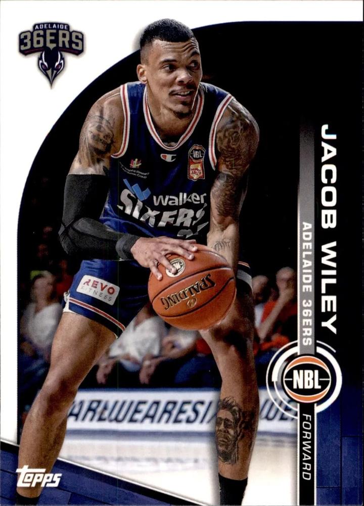 Jacob Wiley #4 Adelaide 36ers | 2023-24 Topps NBL