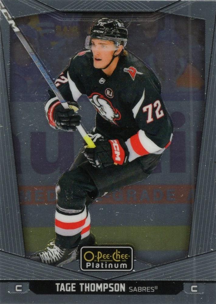 Tage Thompson #4 Buffalo Sabres | 2024-25 O-Pee-Chee Platinum