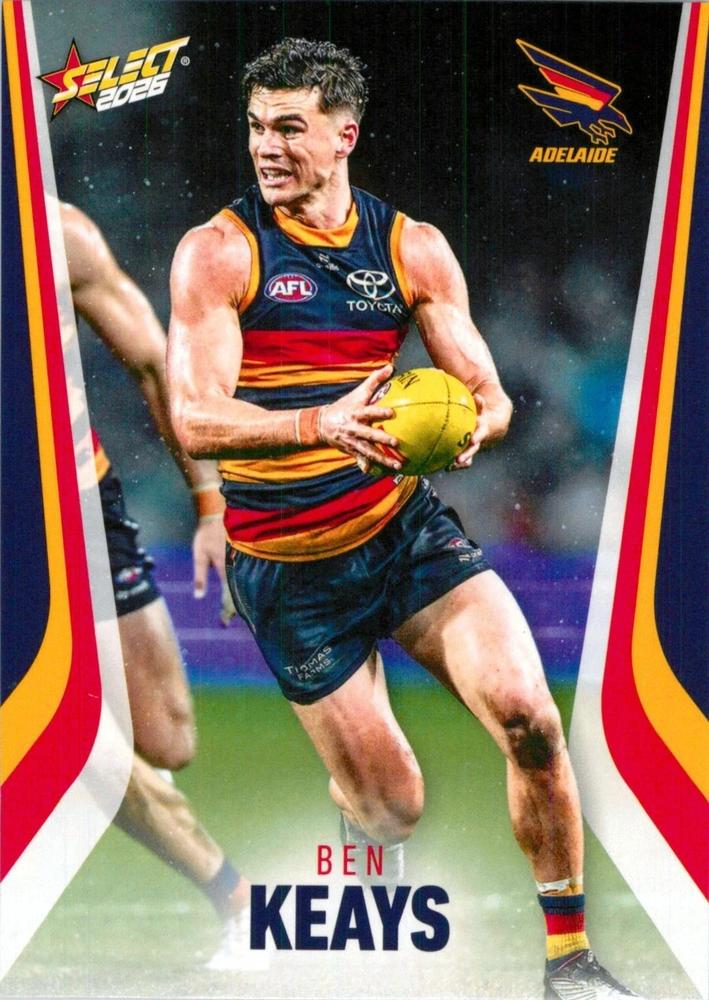 Ben Keays #4 Adelaide Crows | 2026 Select AFL Footy Stars