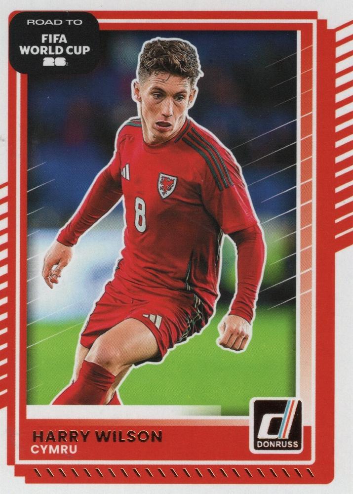 Harry Wilson #4 Wales | 2025-26 Donruss Road to FIFA World Cup