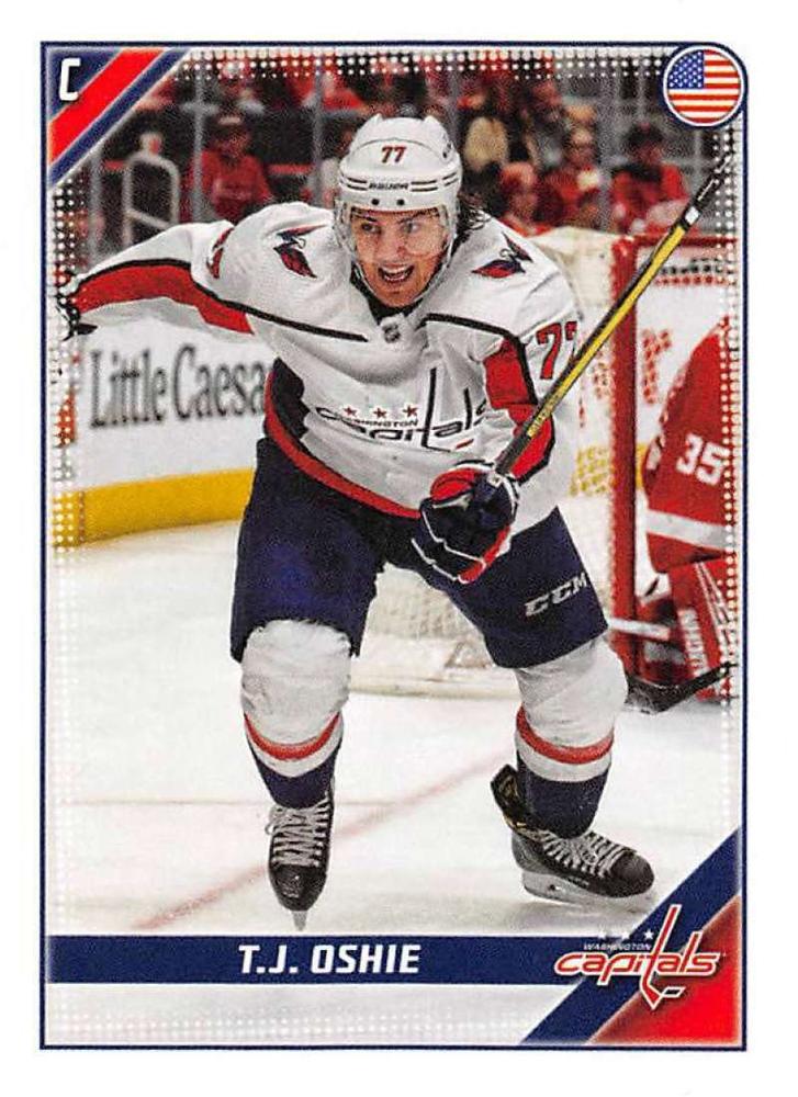 T.J. Oshie #500 Washington Capitals | 2019-20 Topps NHL Sticker Collection