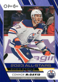 Connor McDavid #501 Edmonton Oilers | 2023-24 O-Pee-Chee Blue Border