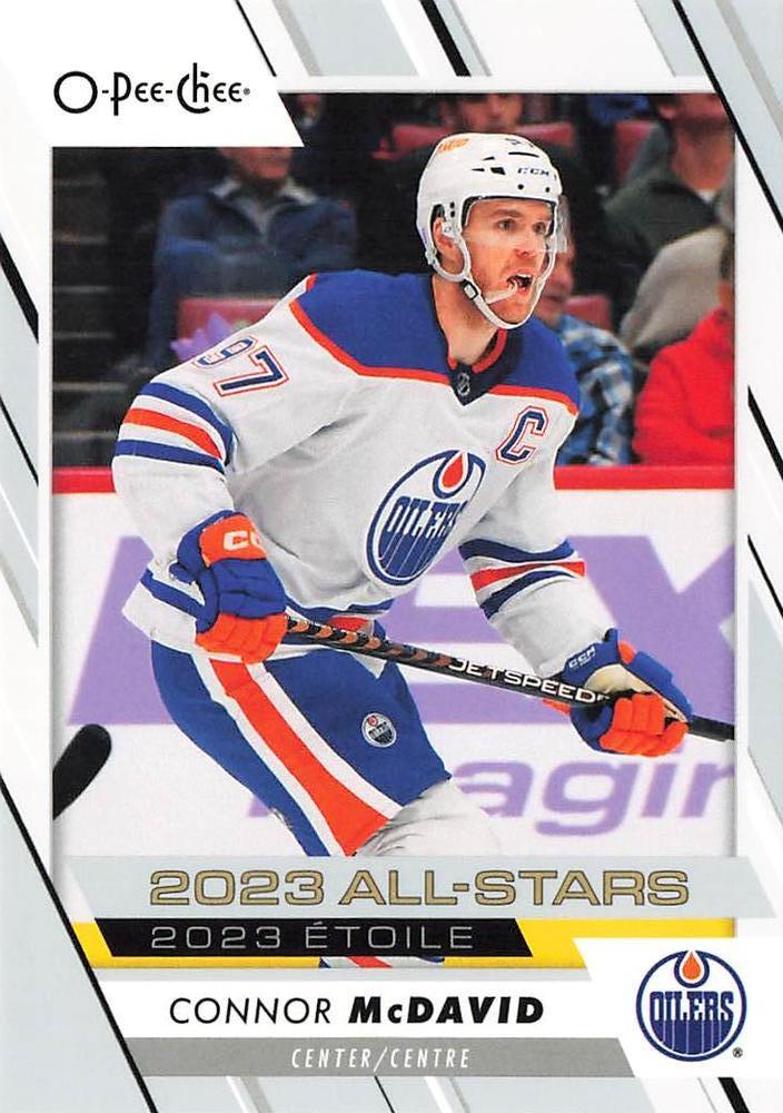 Connor McDavid #501 Edmonton Oilers | 2023-24 O-Pee-Chee Hockey