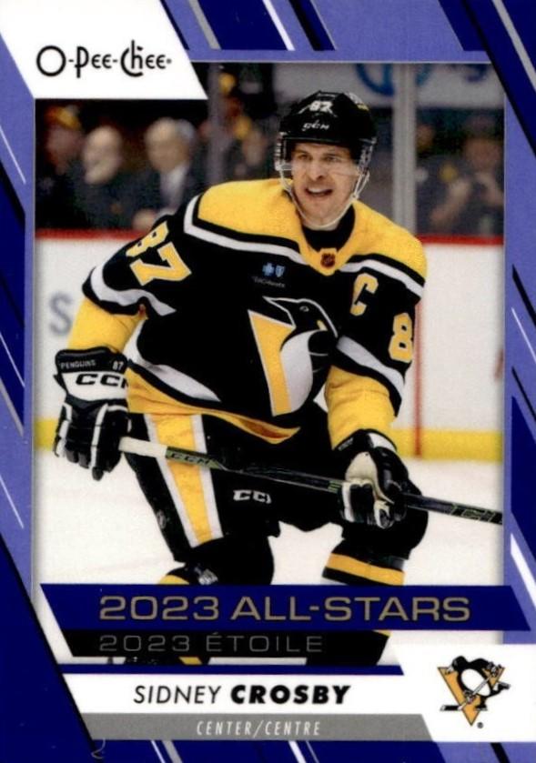 Sidney Crosby #502 Pittsburgh Penguins | 2023-24 O-Pee-Chee Blue Border