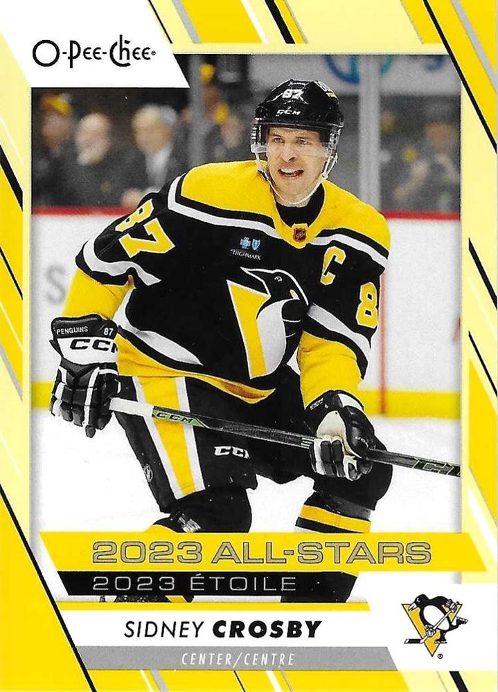 Sidney Crosby #502 Pittsburgh Penguins | 2023-24 O-Pee-Chee Yellow Border