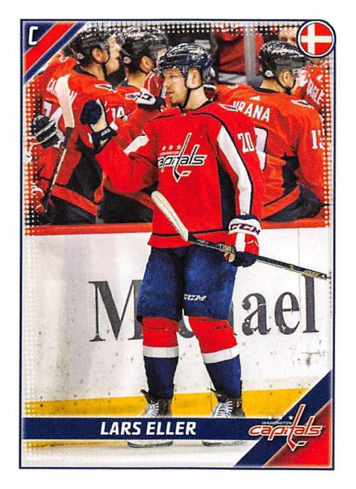 Lars Eller #503 Washington Capitals | 2019-20 Topps NHL Sticker Collection
