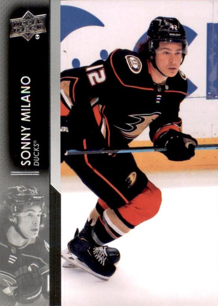 Sonny Milano #503 Anaheim Ducks | 2021-22 Upper Deck
