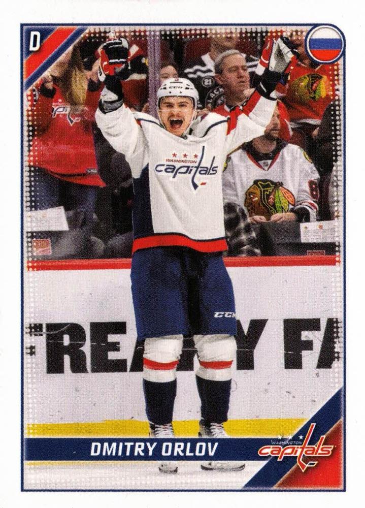 Dmitry Orlov #504 Washington Capitals | 2019-20 Topps NHL Sticker Collection