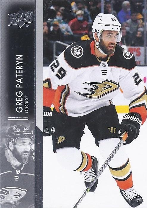 Greg Pateryn #504 Anaheim Ducks | 2021-22 Upper Deck