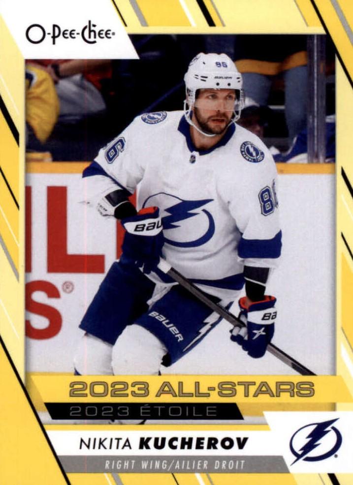Nikita Kucherov #504 Tampa Bay Lightning | 2023-24 O-Pee-Chee Yellow Border