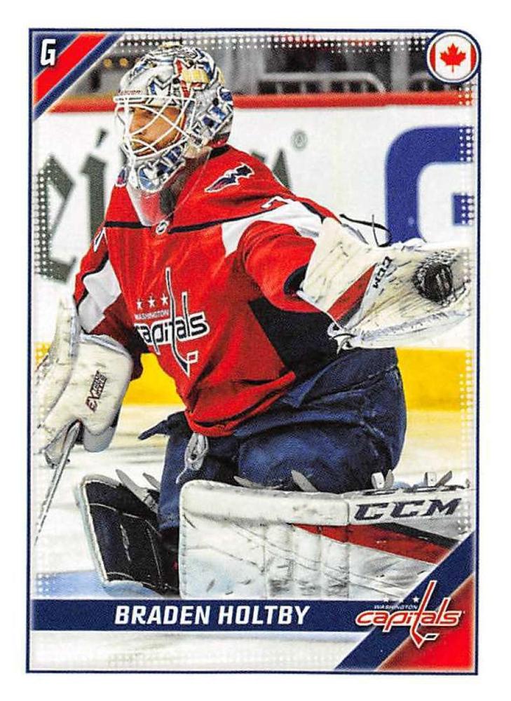 Braden Holtby #505 Washington Capitals | 2019-20 Topps NHL Sticker Collection