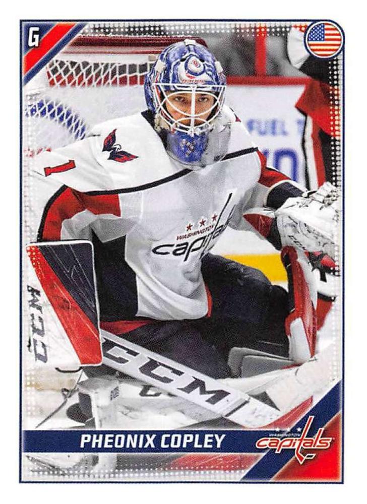 Pheonix Copley #506 Washington Capitals | 2019-20 Topps NHL Sticker Collection
