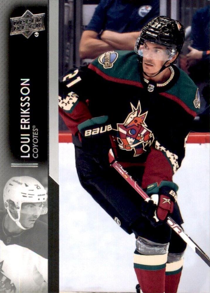 Loui Eriksson #506 Arizona Coyotes | 2021-22 Upper Deck