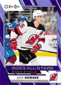 Jack Hughes #506 New Jersey Devils | 2023-24 O-Pee-Chee Blue Border