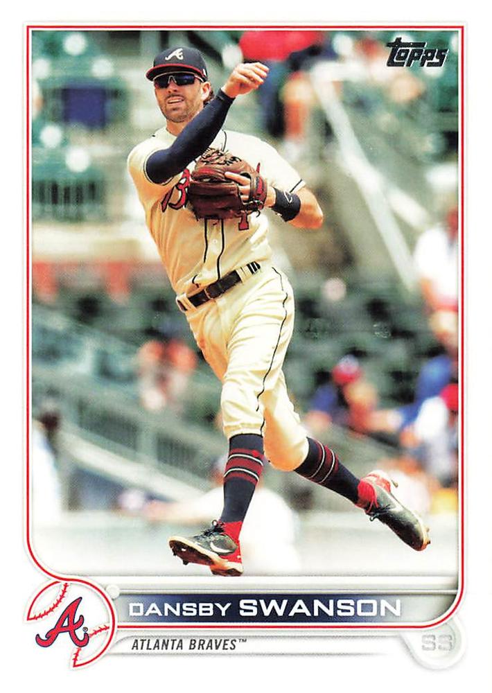 Dansby Swanson #507 Atlanta Braves | 2022 Topps