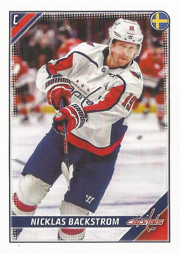 Nicklas Backstrom #509 | 2019-20 Topps NHL Sticker Collection