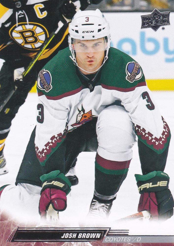 Josh Brown #509 Arizona Coyotes | 2022-23 Upper Deck