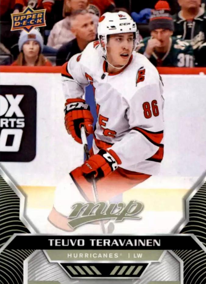 Teuvo Teravainen #50 Carolina Hurricanes | 2020-21 Upper Deck MVP