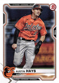 Austin Hays #50 Baltimore Orioles | 2021 Bowman