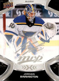 Jordan Binnington #50 St. Louis Blues | 2021-22 Upper Deck MVP Silver Script