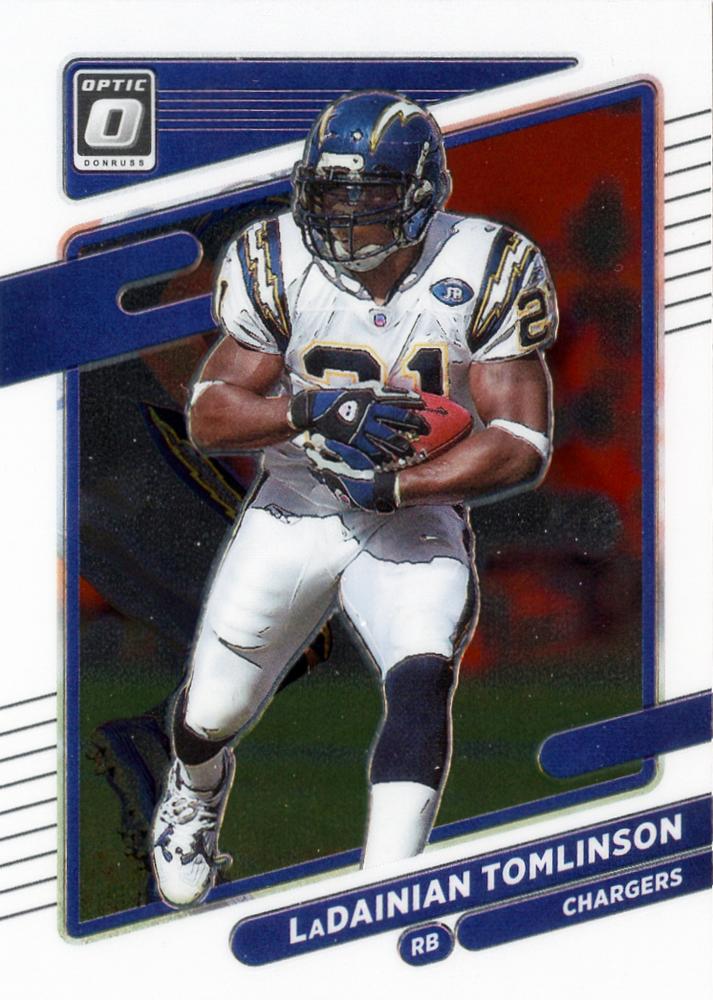LaDainian Tomlinson #50 San Diego Chargers | 2021 Donruss Optic | NFL Football