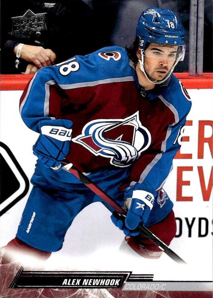 Alex Newhook #50 Colorado Avalanche | 2022-23 Upper Deck