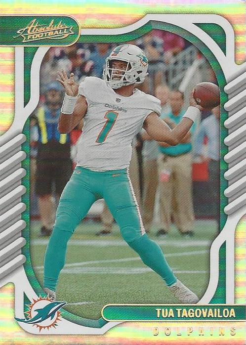 Tua Tagovailoa #50 Miami Dolphins | 2022 Panini Absolute | NFL Football